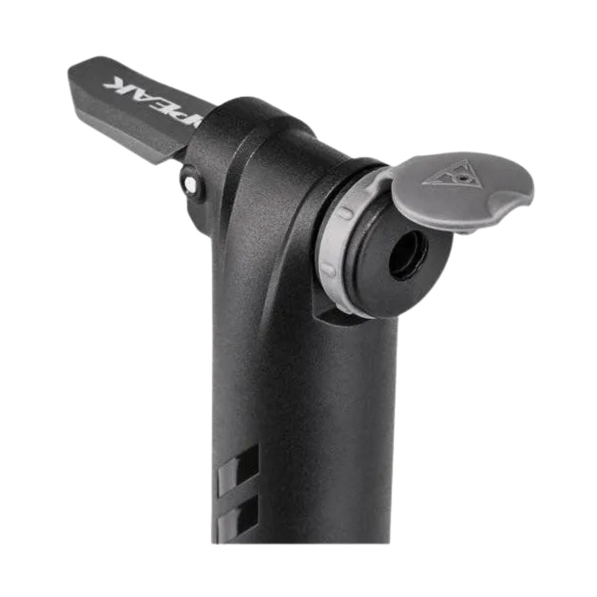 BOMBA DE AR DE MAO TOPEAK MTB MOUNTAIN DA 60 PSI  PEQUENA Preto
