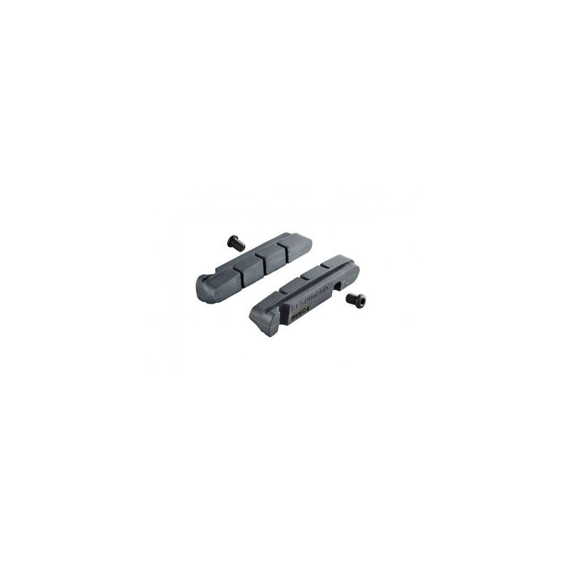 REFIL DE SAPATA SHIMANO R55C4 PARA ARO DE CARBONO R554C Preto