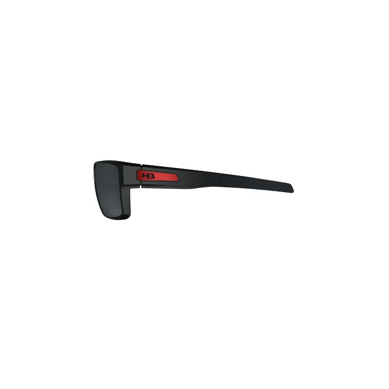 OCULOS HB BIG VERT FILTRO 3 UV PRETO/VERMELHO C/ LENTE PRETA