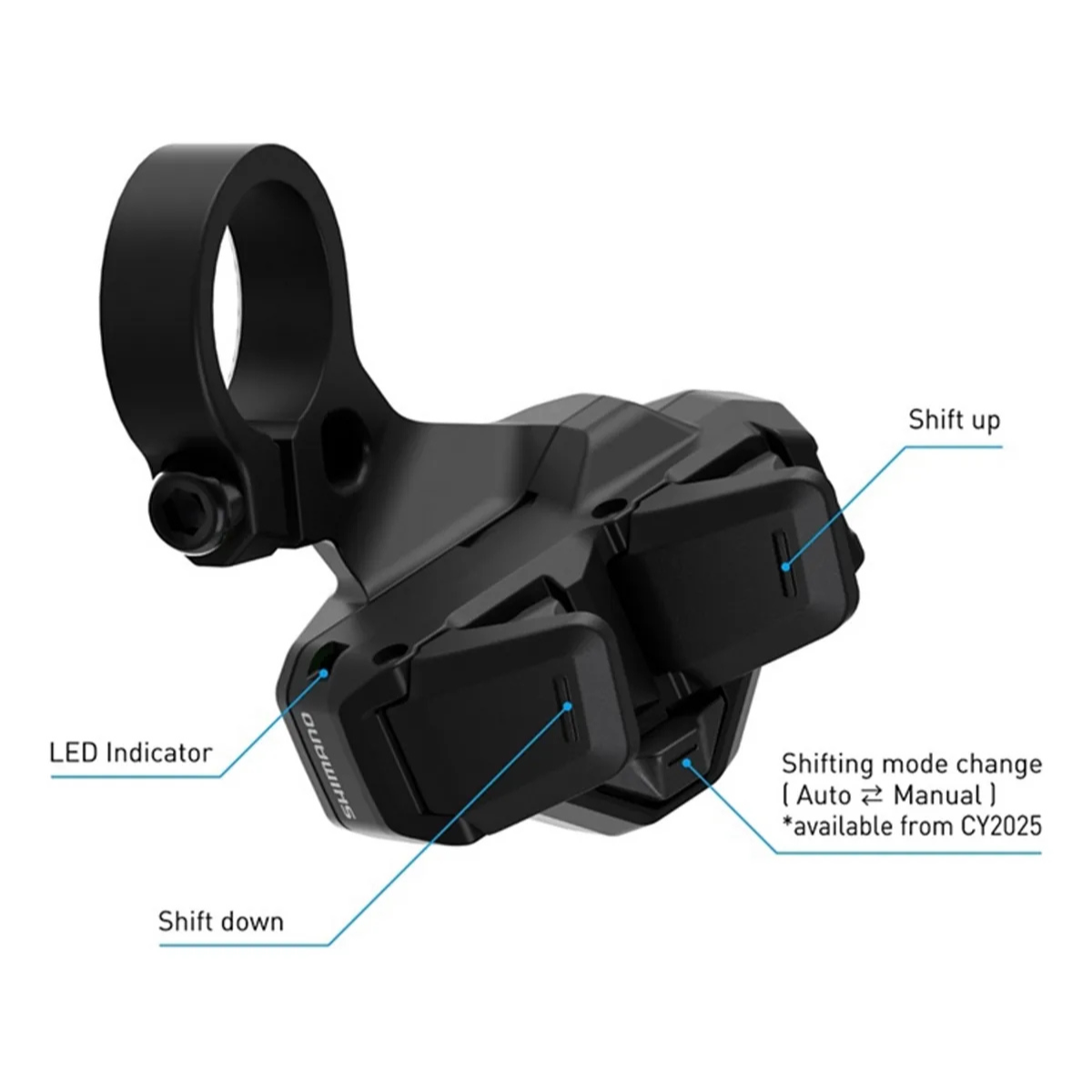 ALAVANCA CAMBIO SHIMANO Q AUTO E-BIKE SYSTEMS SW-EN605 PARA ASSIST D