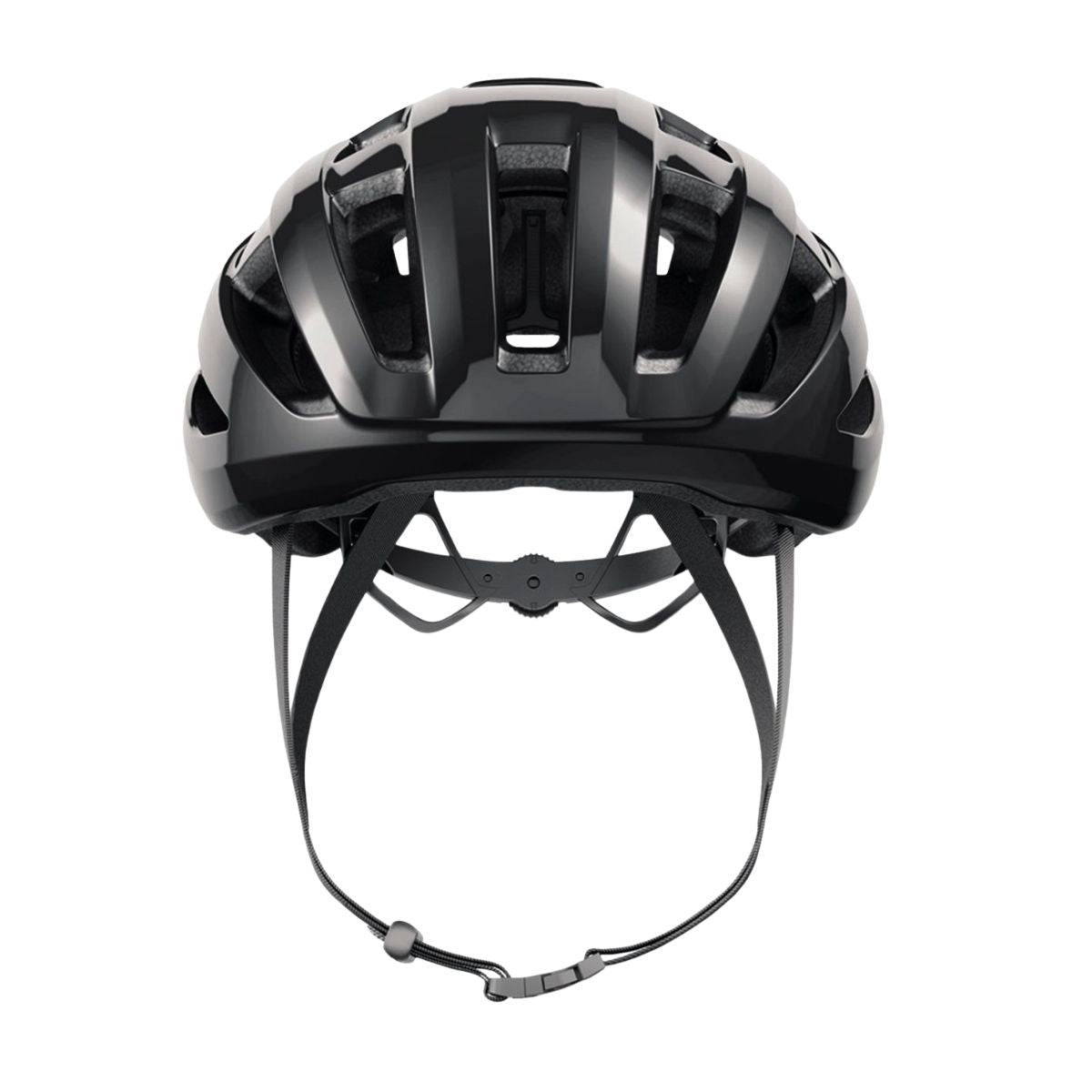 CAPACETE ABUS POWERDOME PRETO BRILHANTE TAM M