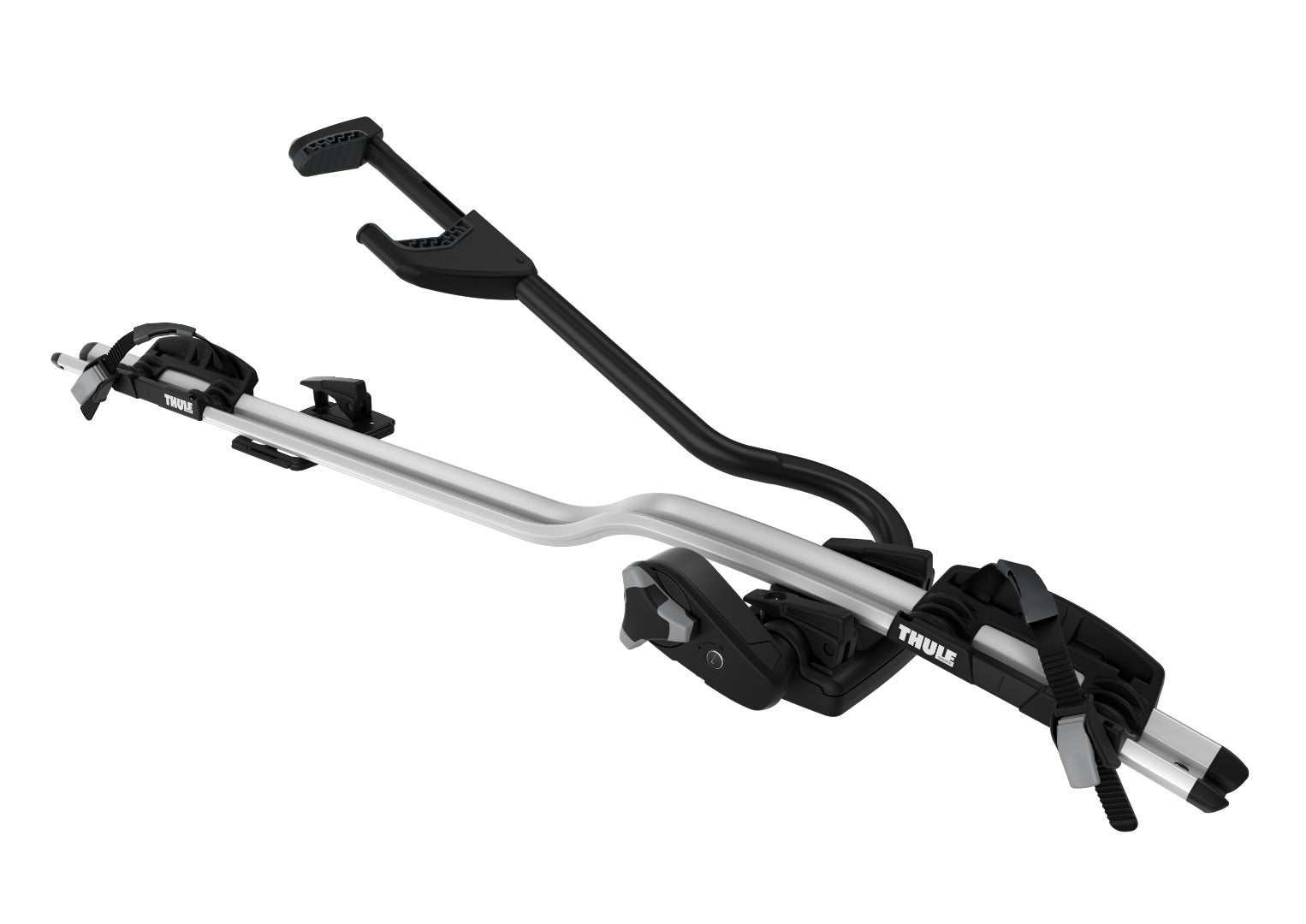 SUPORTE DE TETO THULE PRORIDE ALUMINIO COM FIXAÇAO NO QUADRO CORES  Preto