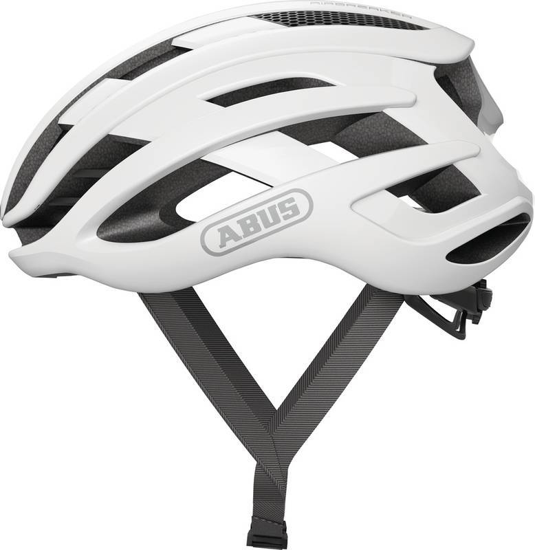 CAPACETE ABUS AIRBREAKER BRANCO POLAR MATTE