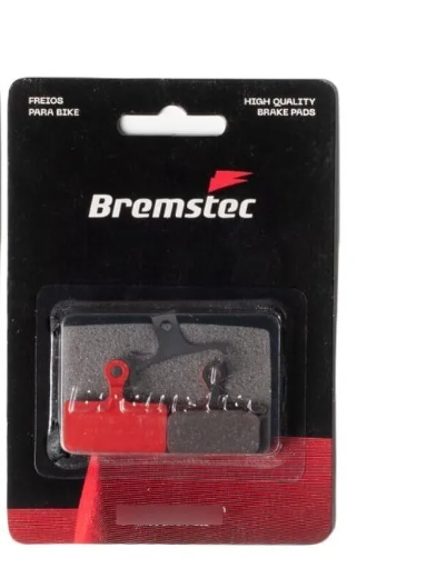 PASTILHA DE FREIO BREMSTEC SHIMANO DEORE XTR  XTR Vermelho