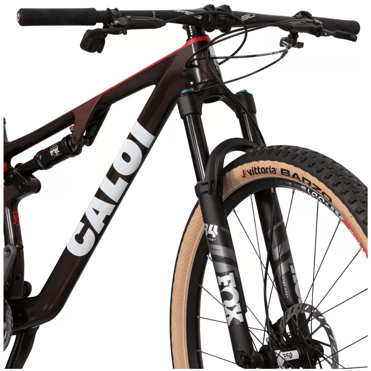 BIKE CALOI ELITE CARBON FS RACING 12V COR PRETO/VERMELHO