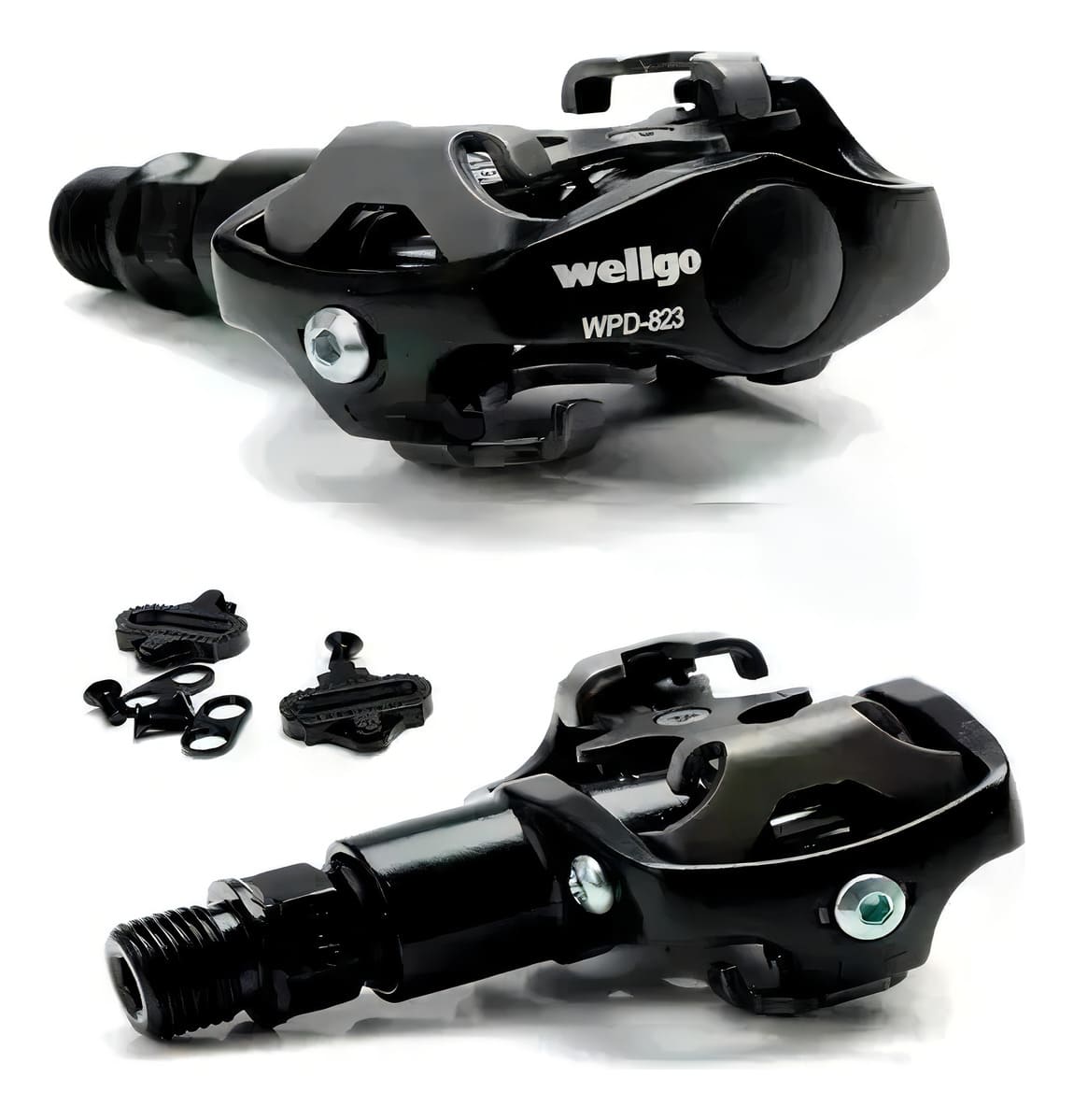 PEDAL WELLGO CLIP MTB WPD-823 PRETO 9/16.