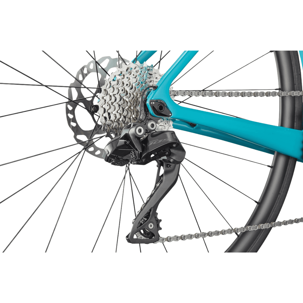 BIKE CANNONDALE SUPERSIX EVO CARBON 3 22V COR AZUL