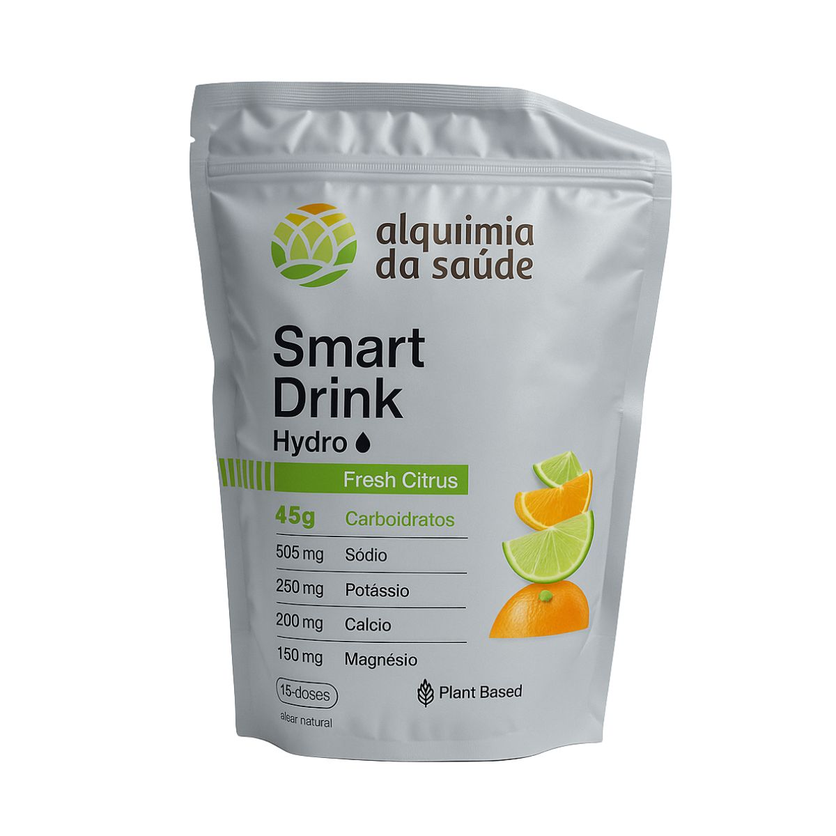 SMART DRINK HYDRO ALQUIMIA DA SAUDE SABOR FRESH CITRUS 750G