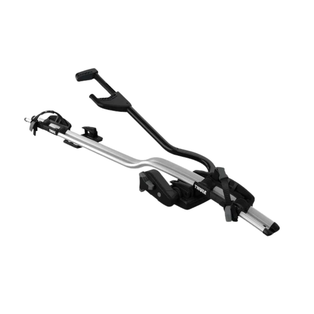 SUPORTE DE TETO THULE PRORIDE ALUMINIO COM FIXAÇAO NO QUADRO CORES  Cinza