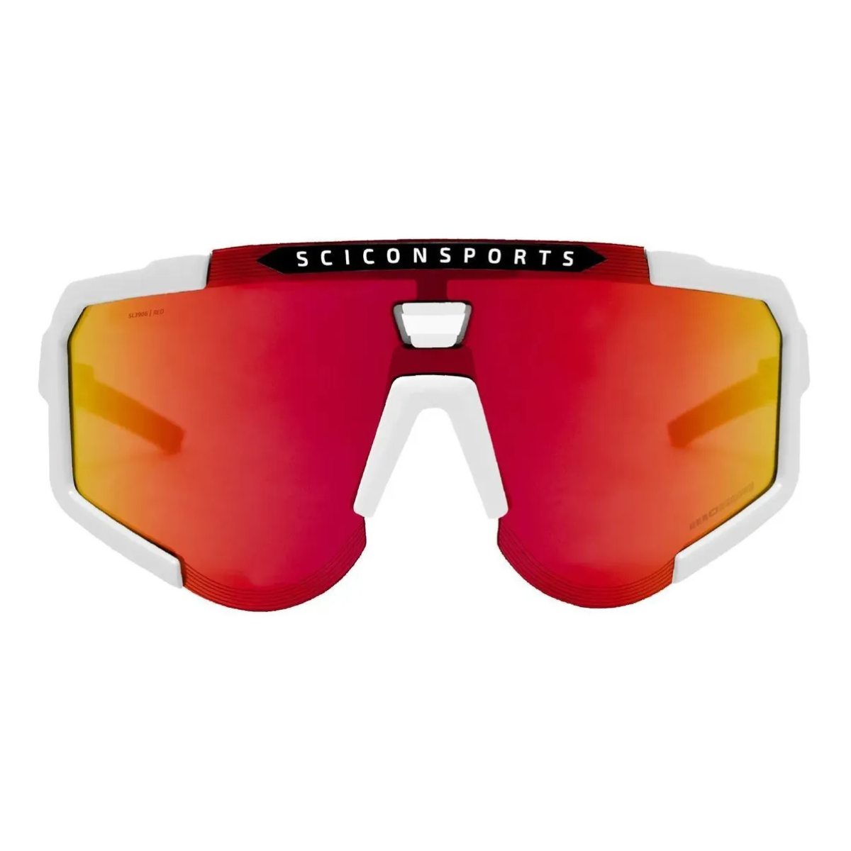 OCULOS SCICON AEROSCOPE BRANCO LENTE VERMELHO