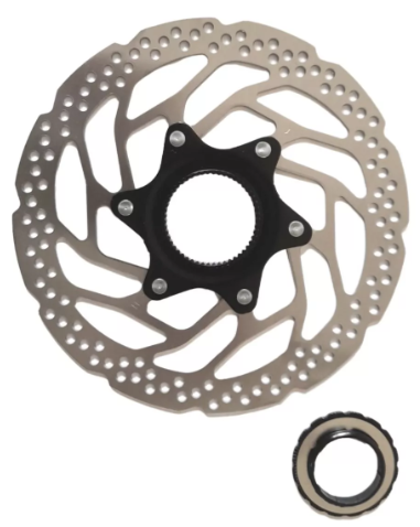 DISCO ROTOR SHIMANO SM-RT30 160MM CENTER LOCK 160MM PRATA