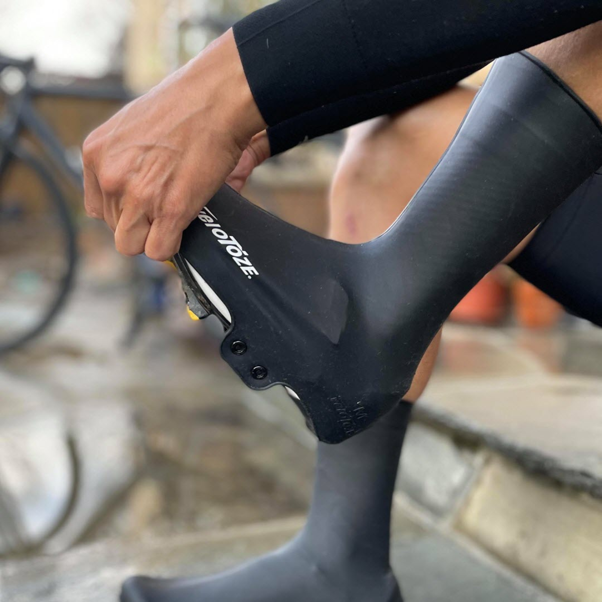 CAPA DE SAPATILHA VELOTOZE SILICONE CANO AL