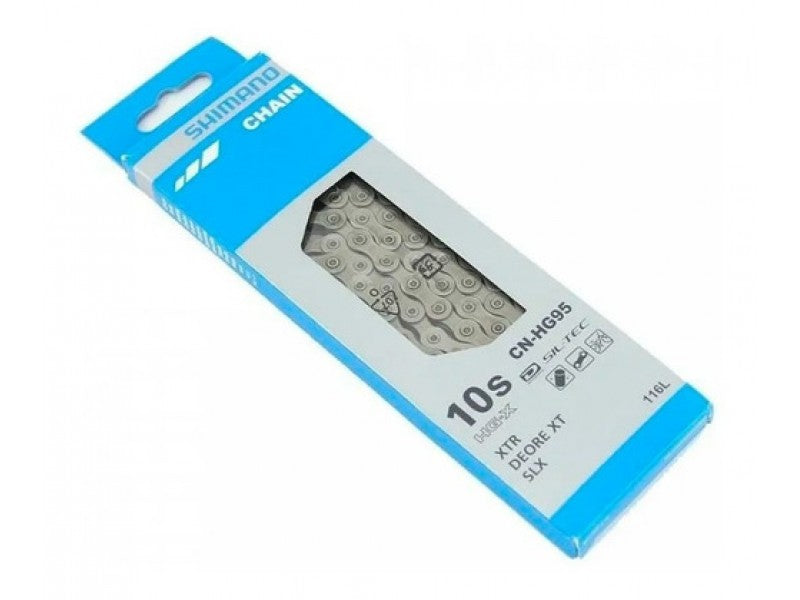 CORRENTE SHIMANO CN-HG95 XTR DEORE XT SLX 116L 10V
