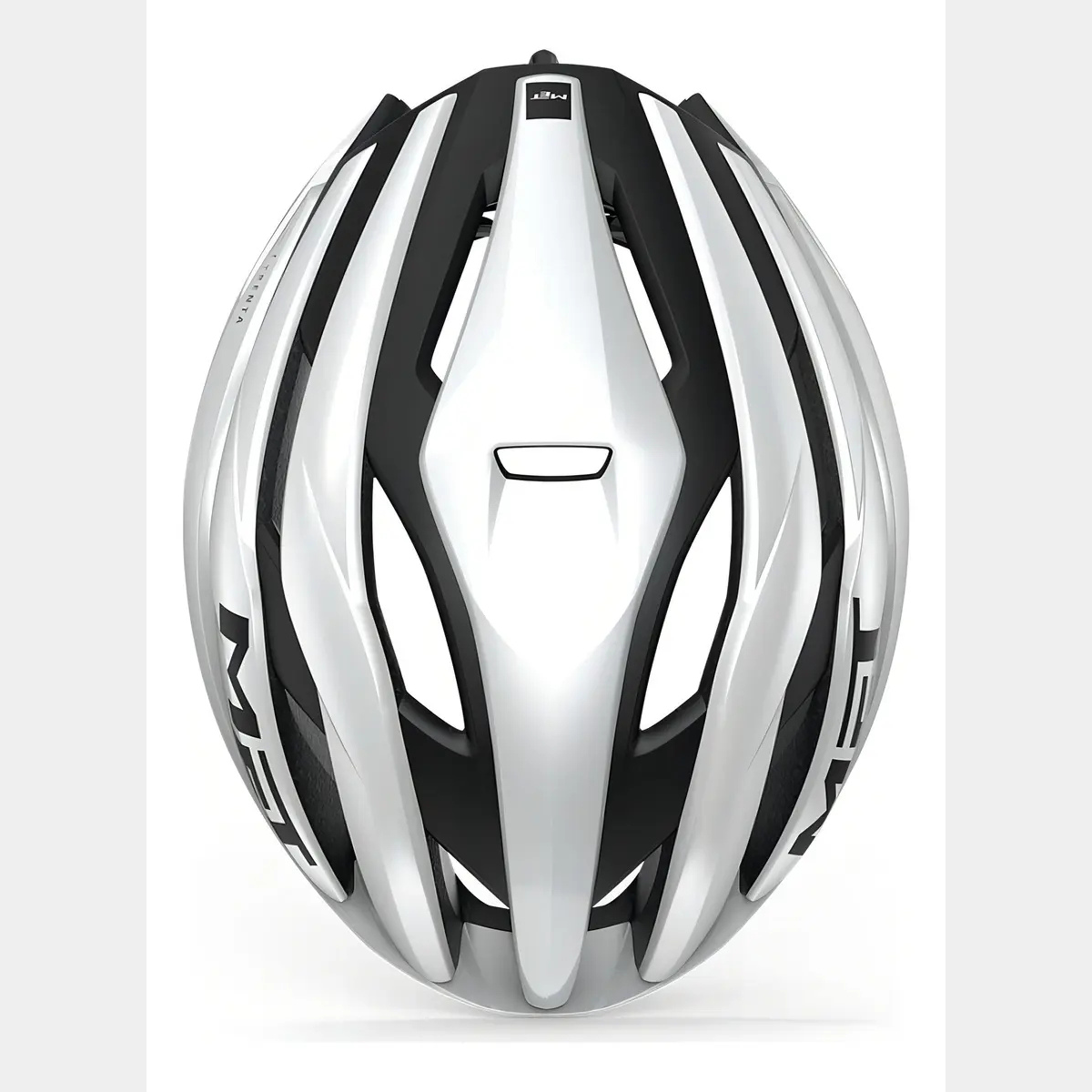 CAPACETE MET ROAD TRENTA MIPS BRANCO/PRETO M