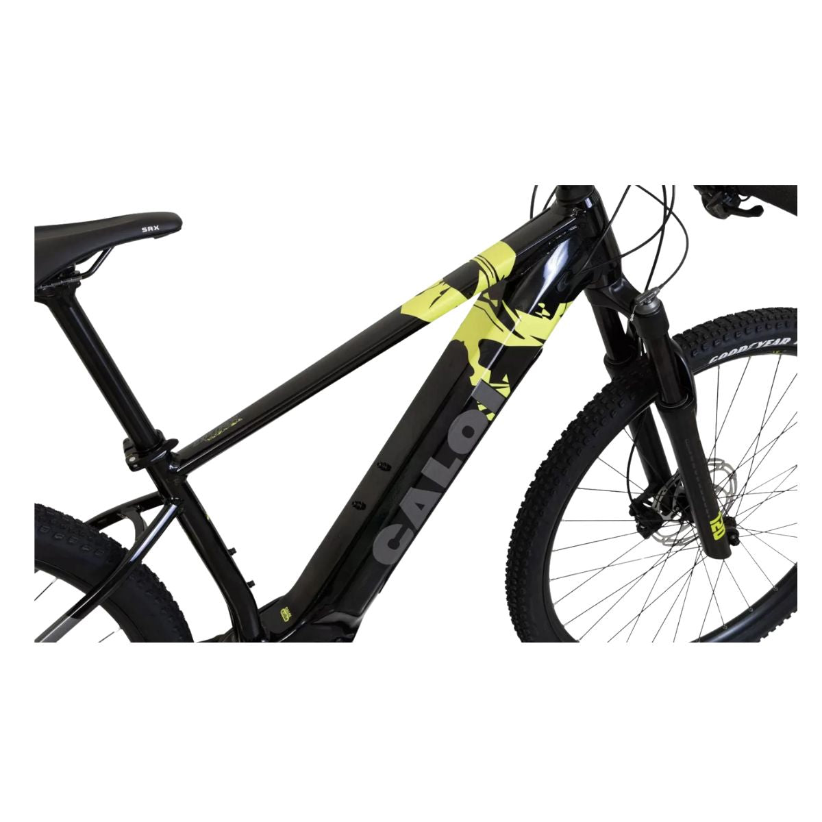 BIKE CALOI E-EXPLORER 8V COR PRETO