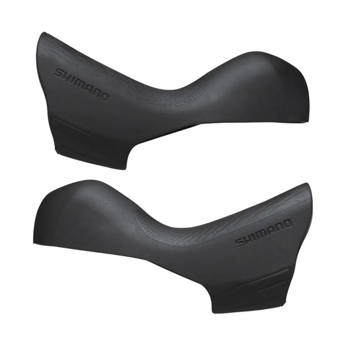 CAPA BORRACHA STI SHIMANO R7020/R7120/R4720 PAR DIR/ESQ PRETO