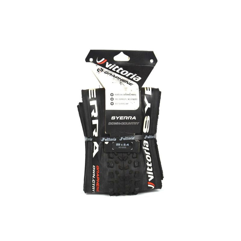 PNEU VITTORIA MTB SYERRA 29X2.4 GRAFENO Preto