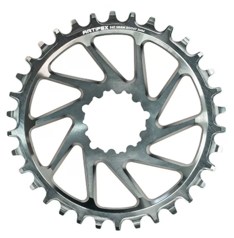 COROA ARTIFEX DIRECT SRAM OFF3MM PRATEADA 34D