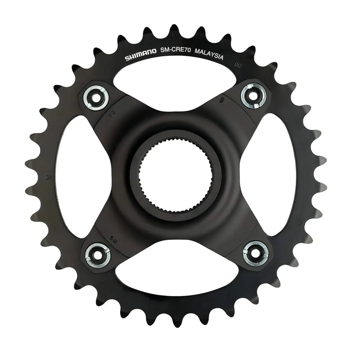 COROA ENGRENAGEM SHIMANO STEPS SM-CRE80-12-B 36D PTO 12V
