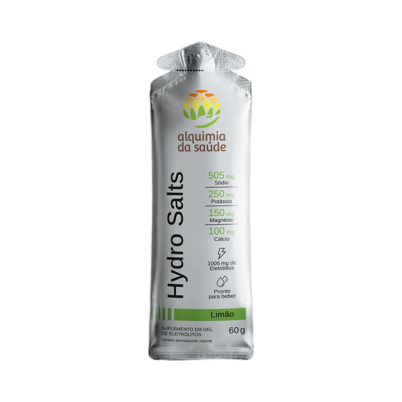 HIDRO SALTS ALQUIMIA DA SAÚDE - LIMÃO (10 SACHES)