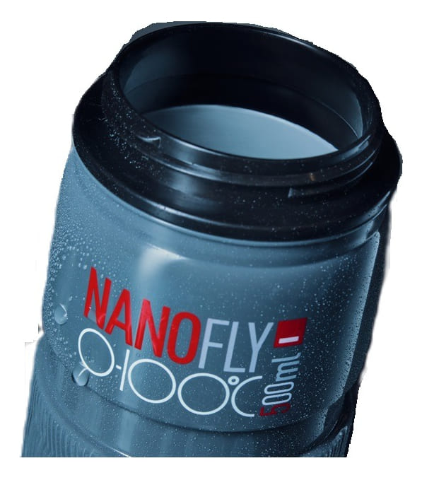 GARRAFA ELITE TERMICA NANO FLY 4H 500ML AZUL