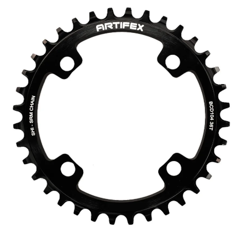COROA ARTIFEX BCD 104MM 36 DENTES PRETA