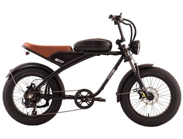 BICICLETA ELETRICA STREETGO ARO 20 S17 TOURNEY 7V PRETO