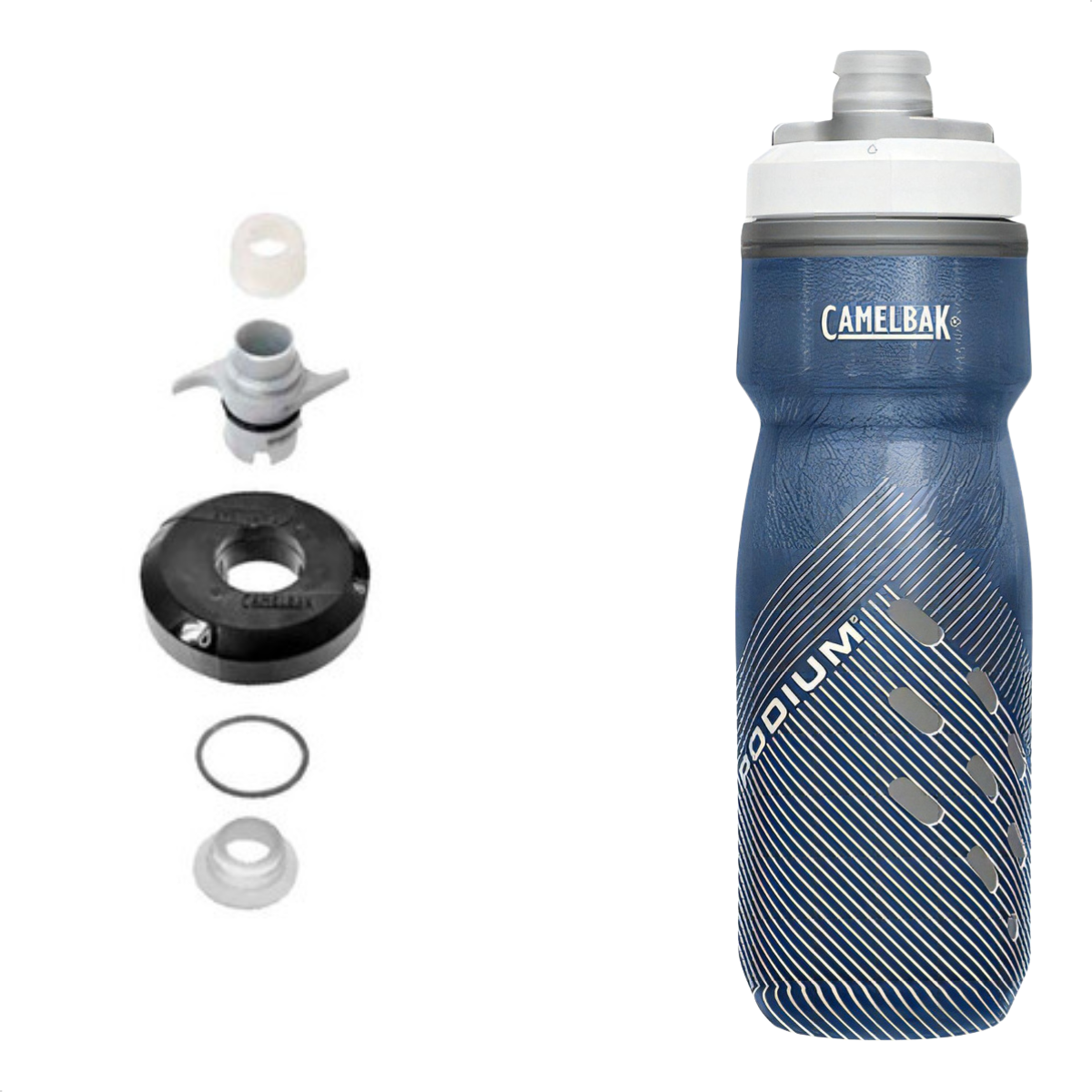 GARRAFA CAMELBAK TERMICA PODIUM CHILL 620ML AZUL