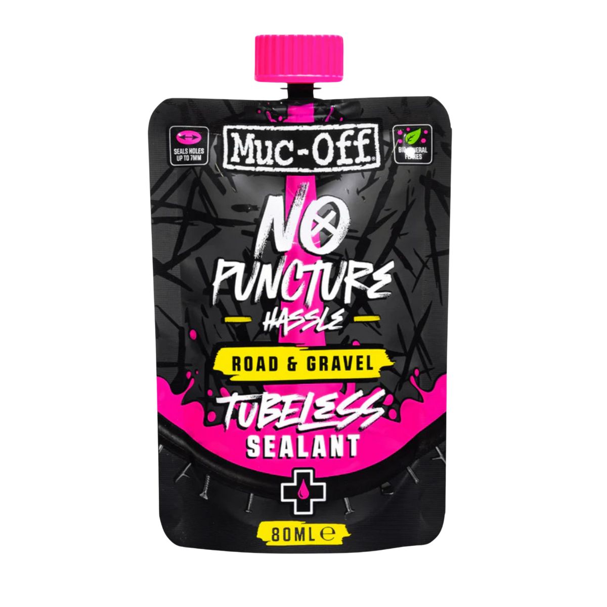 SELANTE NO PUNCTURE HASSLE SPEED E GRAVEL 140ml - MUC-OFF (21040)