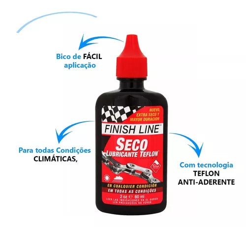 LUBRIFICANTE FINISH LINE SECO 60ML