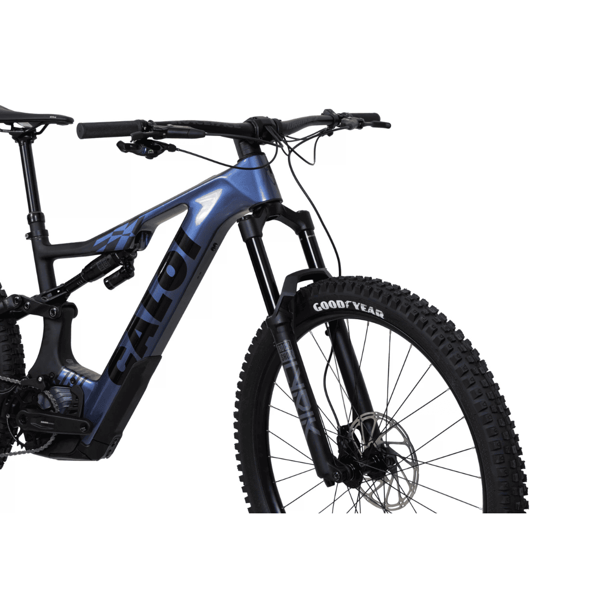 BIKE CALOI E-VIBE PEAK CARBON 12V COR AZUL