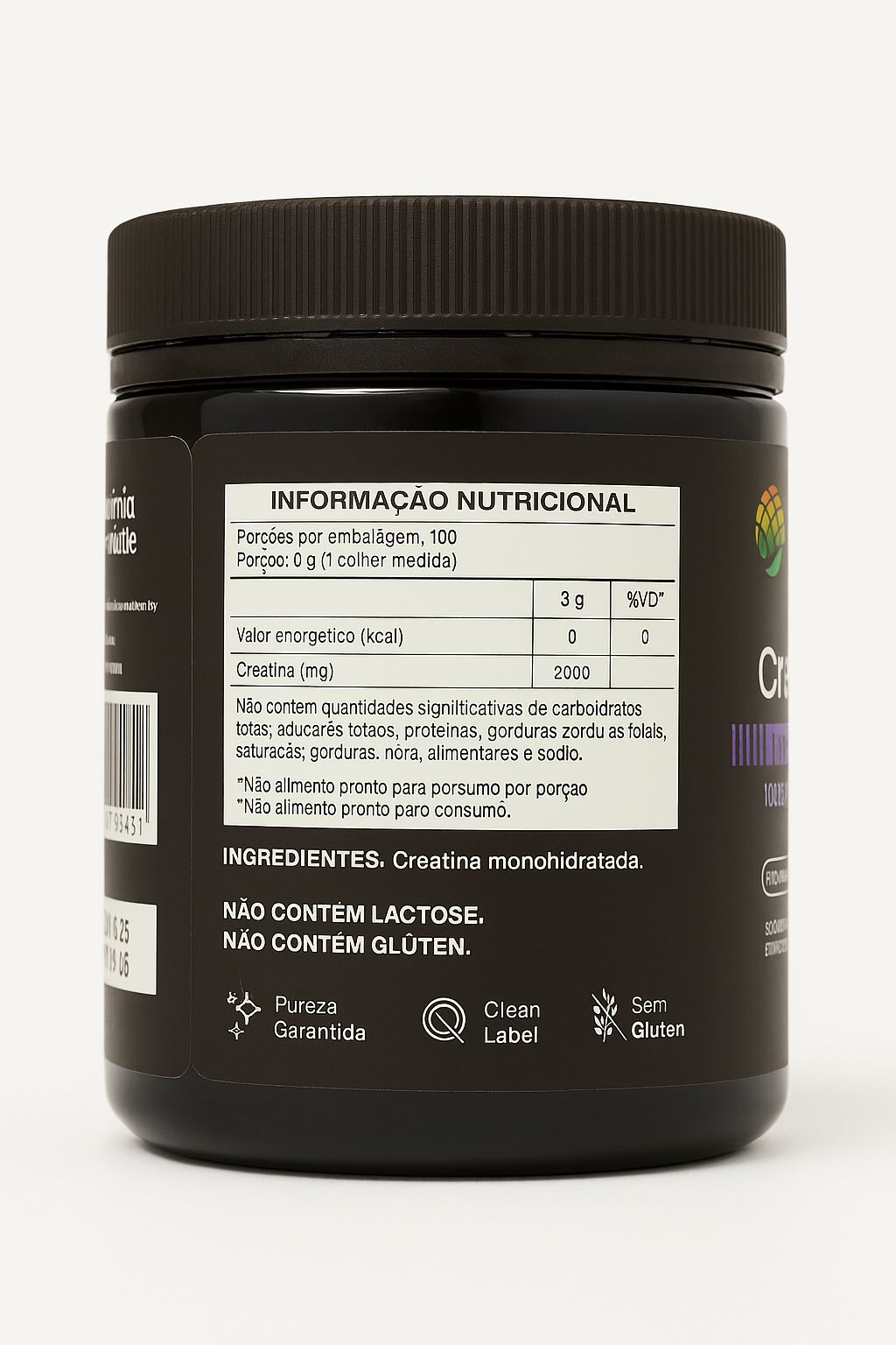 CREATINA MONOHIDRATADA ALQUIMIA DA SAUDE  300G PT