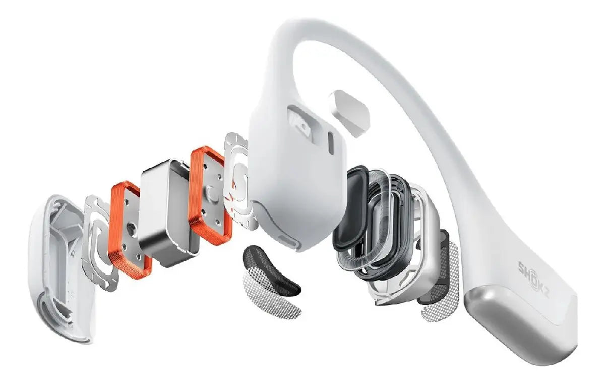 FONE DE CONDUCAO OSSEA SHOKZ OPENRUN PRO 2 PRATA