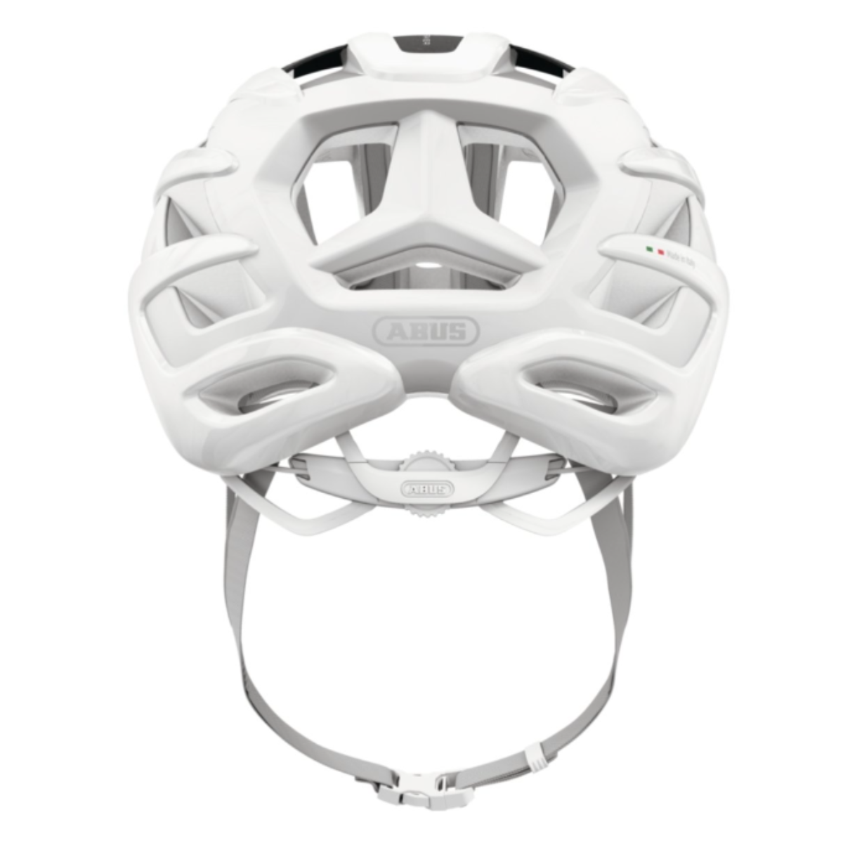 CAPACETE ABUS AIRBREAKER 2.0  BRANCO PURO TAM.M 54-58 CM CARBON