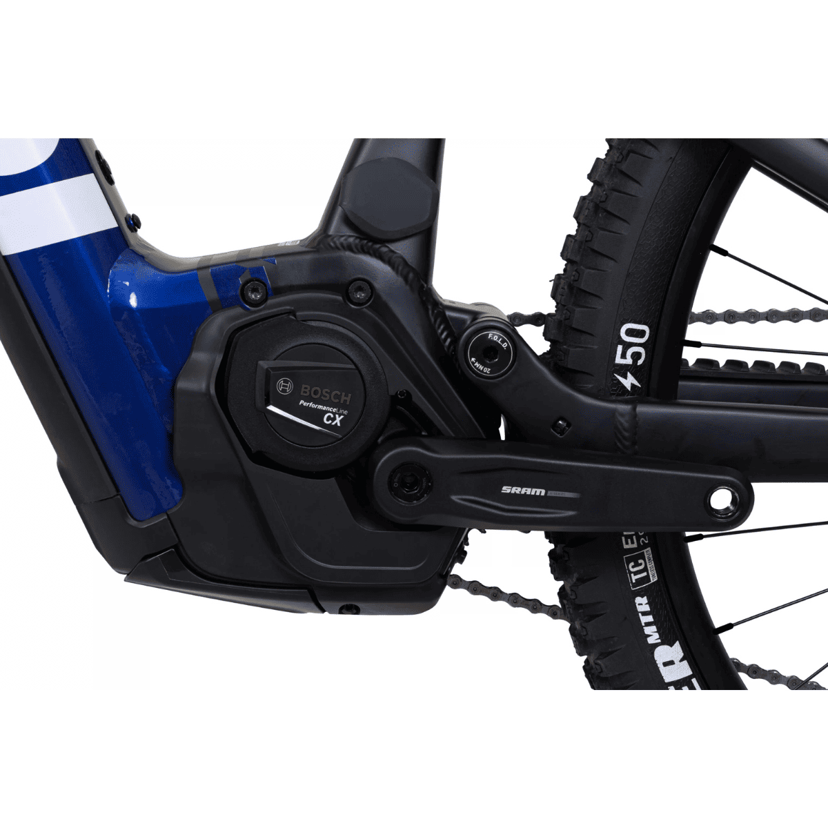 BIKE CALOI E-VIBE PEAK 12V COR AZUL/PRETO