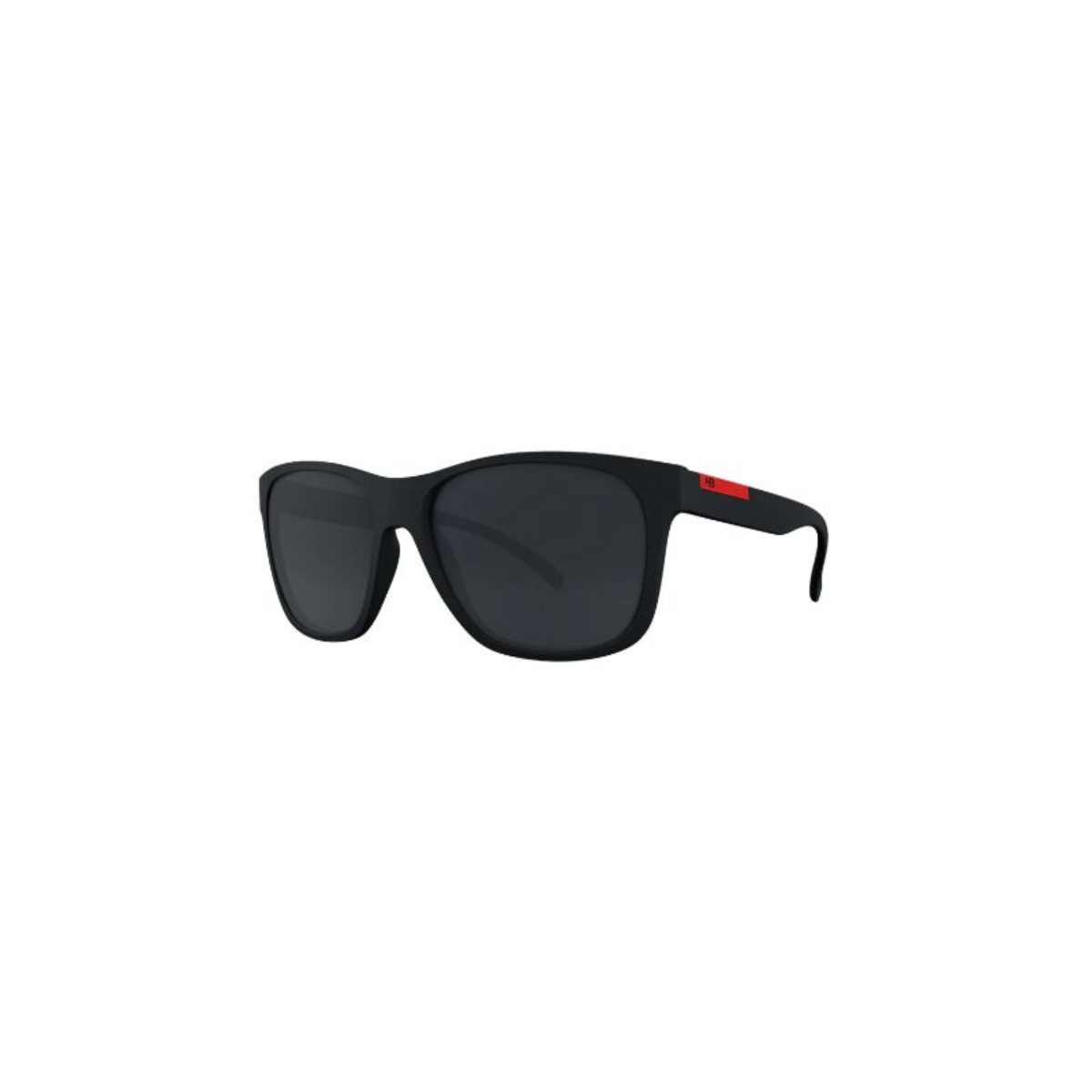OCULOS CASUAL HB UNDERGROUND PRETO/VERMELHO C/ LENTE PRETA