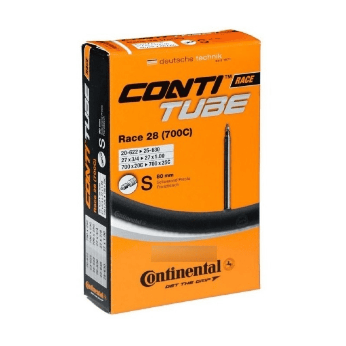 CAMARA CONTINENTAL ROAD 700X18/25C 80mm