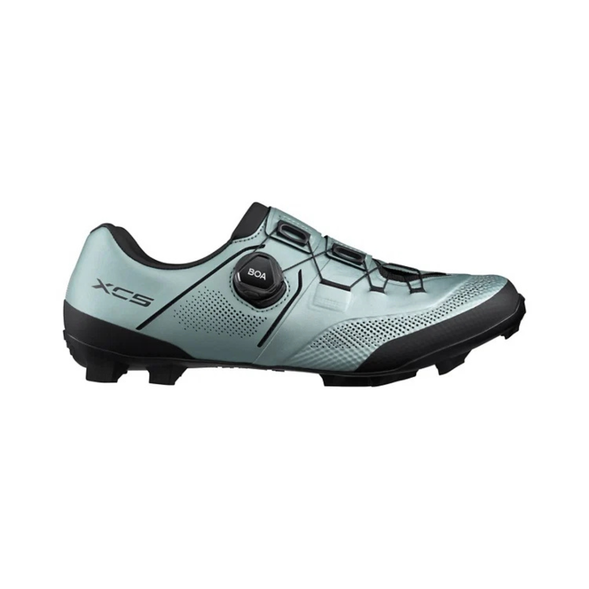 SAPATILHA SHIMANO MTB SH-XC503 COR AZUL CLARO