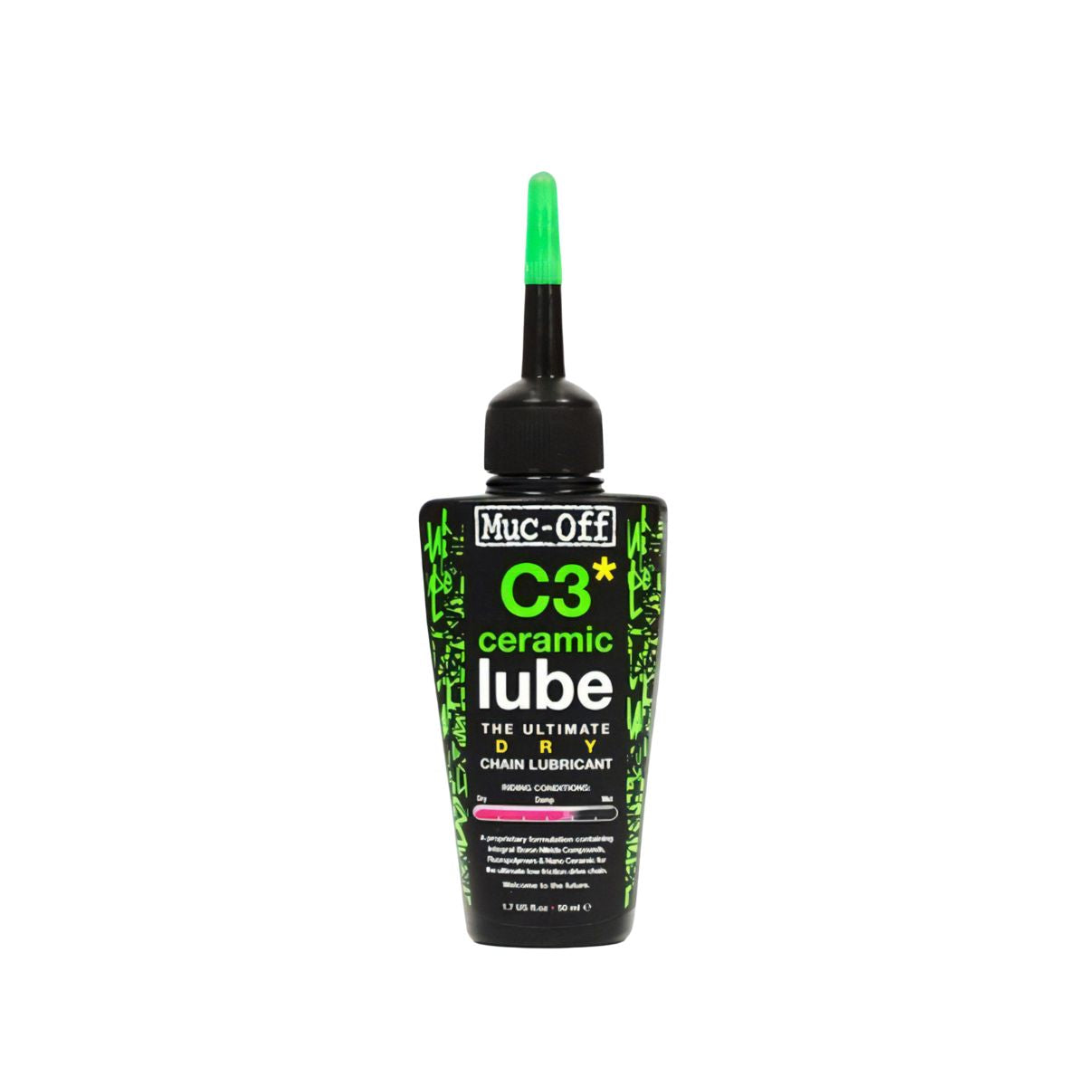 LUBRIFICANTE C3 CERAMIC SECO - 50ML - MUC-OFF (871)
