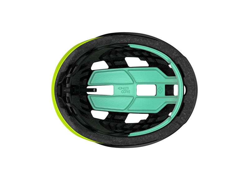 CAPACETE LAZER ROAD TONIC KINETICORE AMARELO/PRETO TAM. M