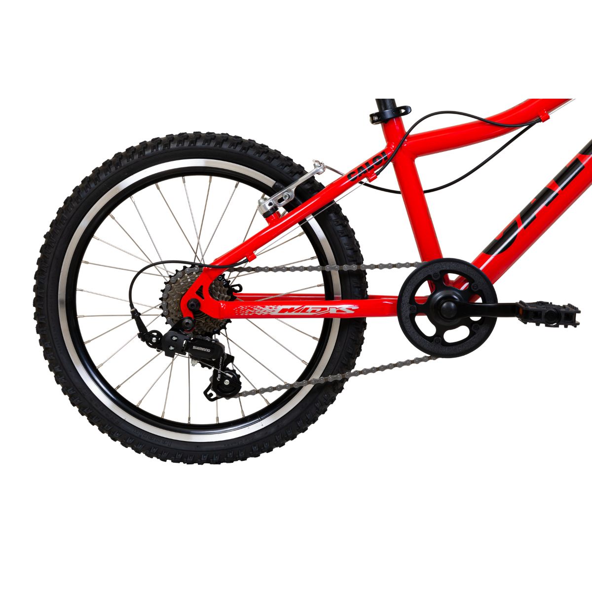 BIKE CALOI WILD XS 7V COR VERMELHO