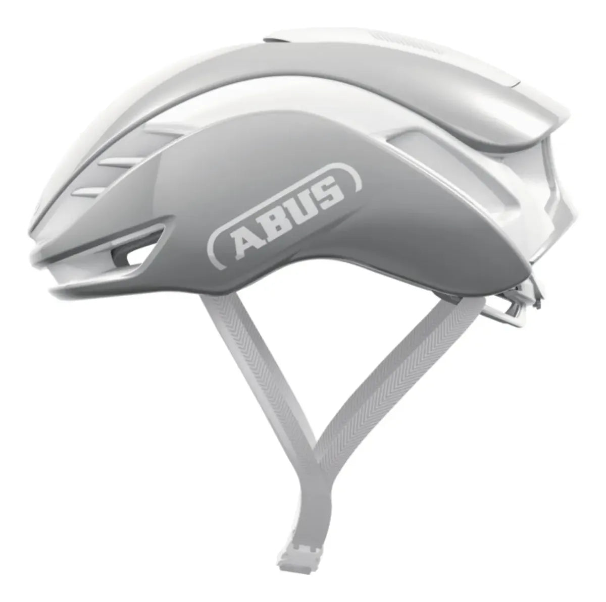 CAPACETE CICLISMO ABUS GAMECHANGER 2.0  CINZA PURO TAM.M 54-58CM