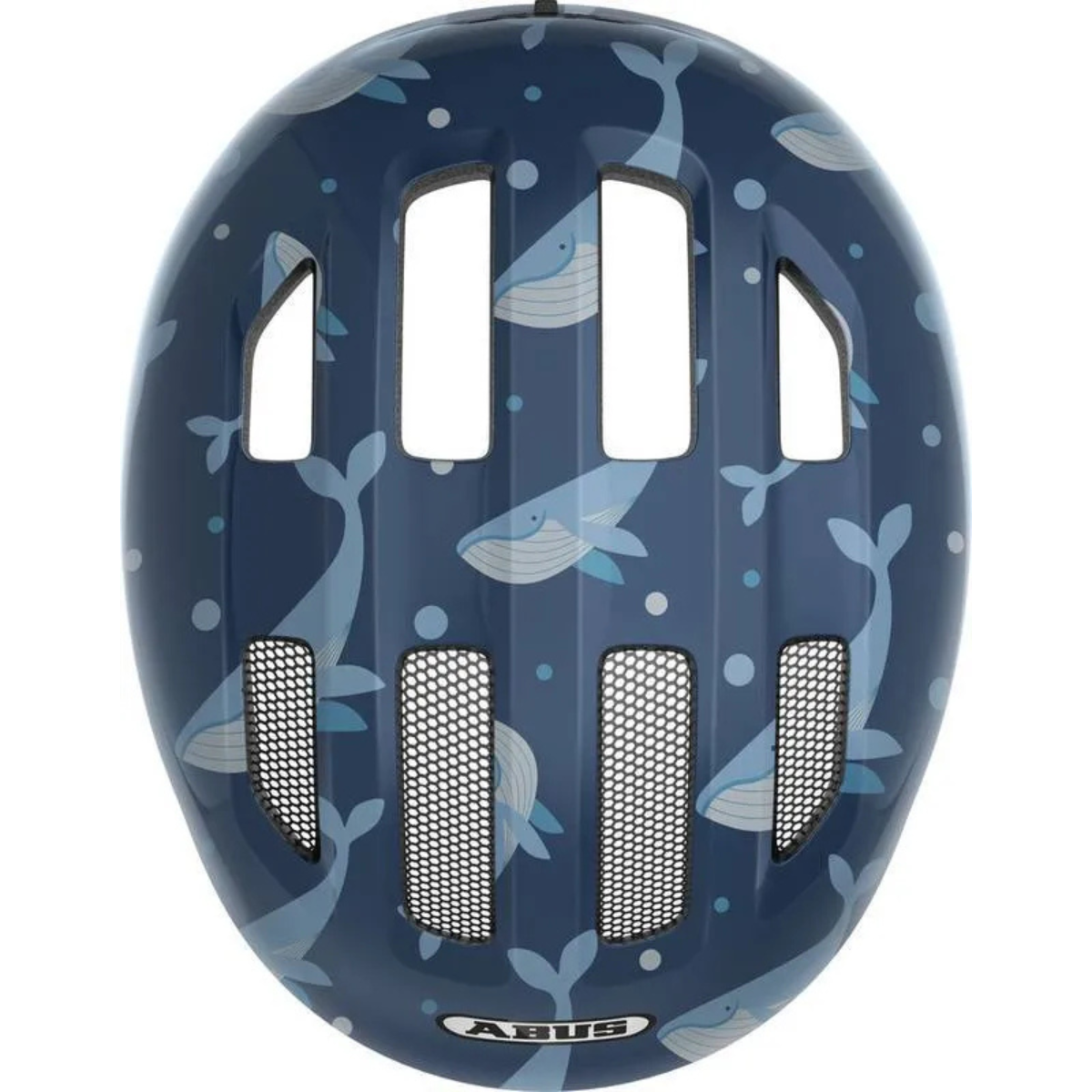 CAPACETE CICLISMO ABUS SMILEY 3.0  AZUL BALEIA TAM M