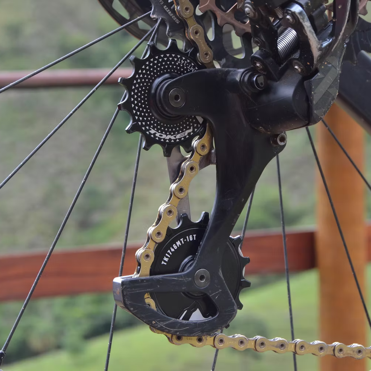 Roldanas Token Sram T-Type/Eagle 12v / Shimano 12v TK1746MT