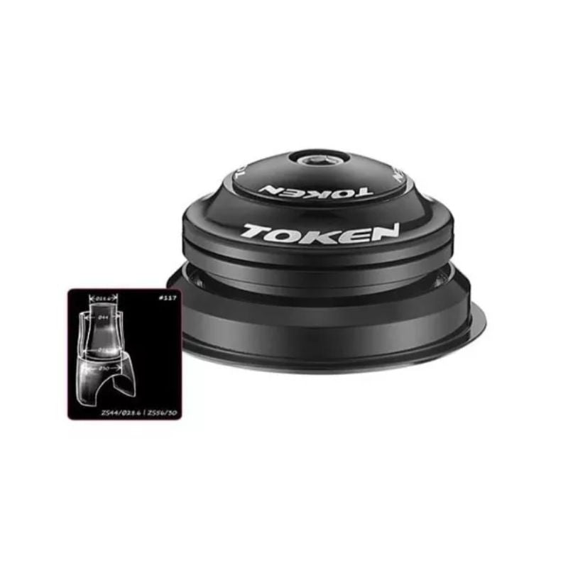 CAIXA DE DIREÇAO TAPERED TK035AM  Preto