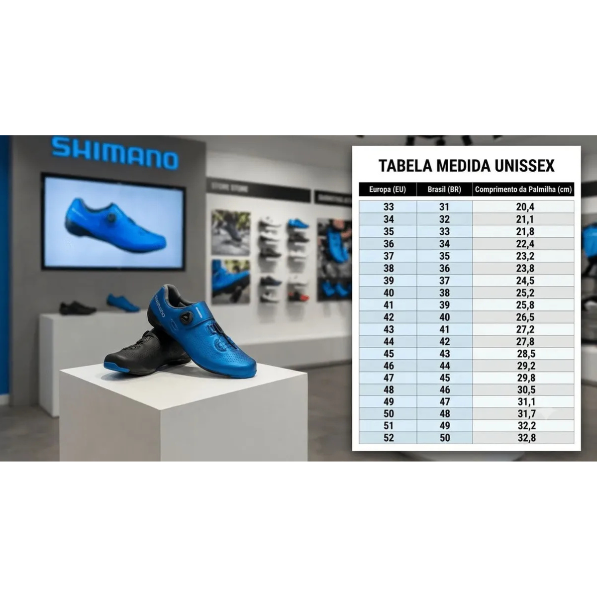 SAPATILHA SHIMANO ROAD SH-RC503 COR BRANCO