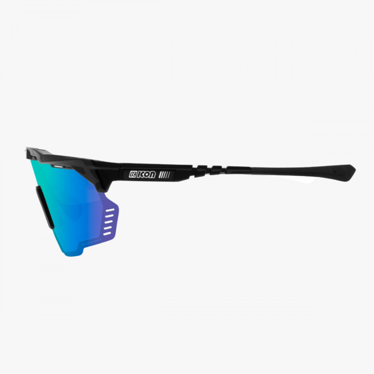 OCULOS SCICON AEROSHADE KUNKEN PRETO LENTE AZUL