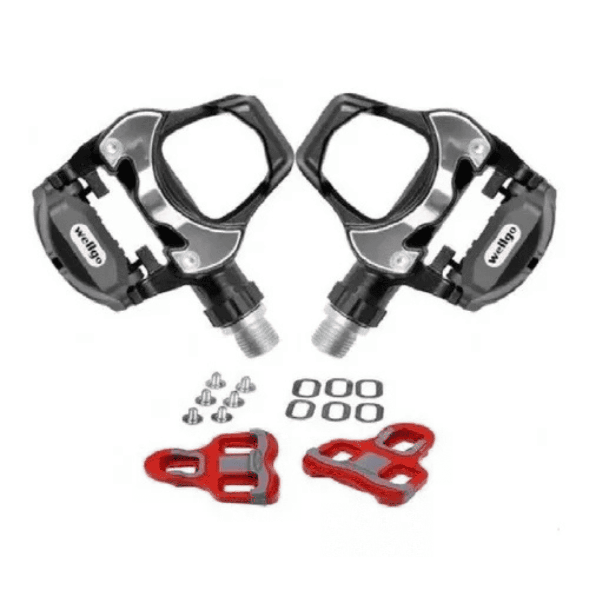 PEDAL WELLGO CLIP SPEED R251 PTO 9/16  PRATA