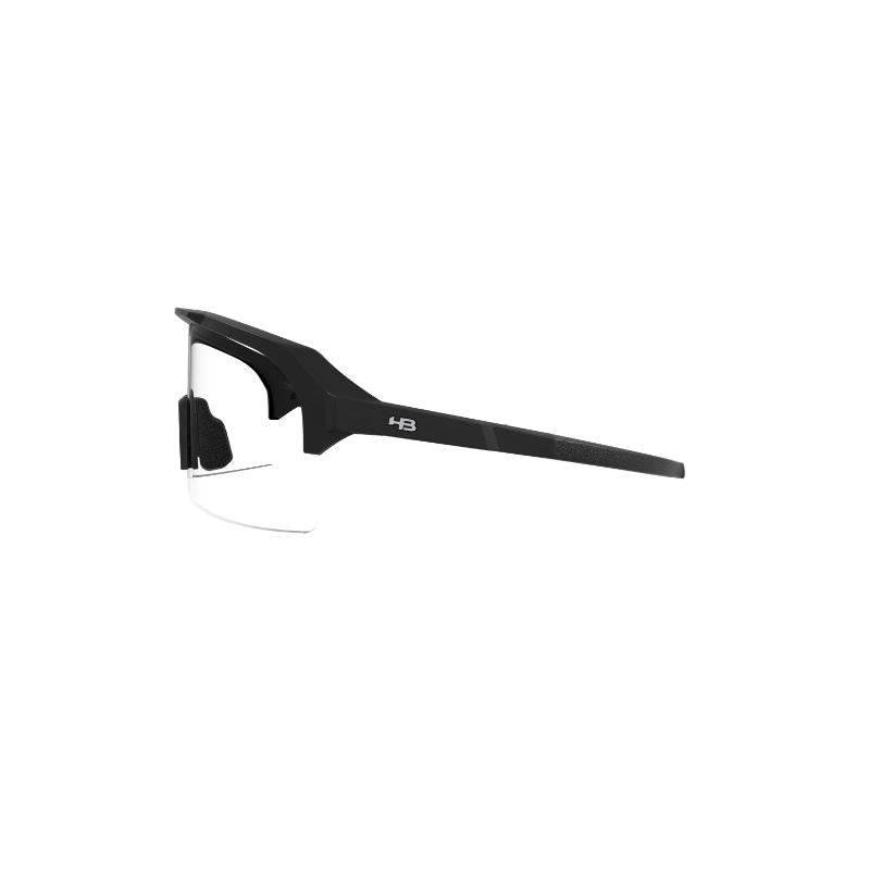 OCULOS HB EDGE FILTRO 3 UV PRETO FOSCO C/ LENTE FOTOGROMATICA TRANSPARENTE