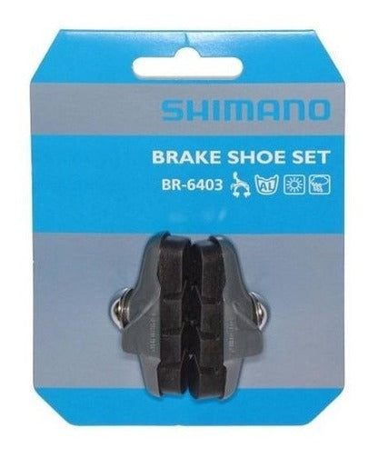 SAPATA DE FREIO SHIMANO MONTADA BR-6403 SHIMANO105 105 TIAGRA